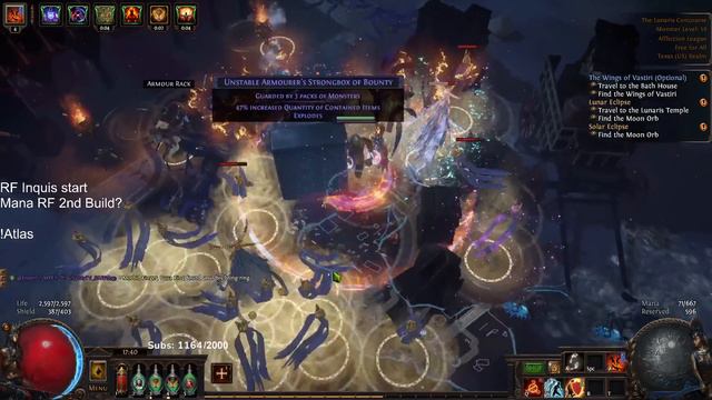 Path of Exile 3.23 Affliction Day 1 | Inquisitor RF leveling is still Extremely Strong. смотреть онлайн