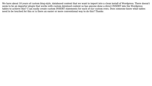 Wordpress: How to import custom data via XML, CSV, etc? смотреть онлайн