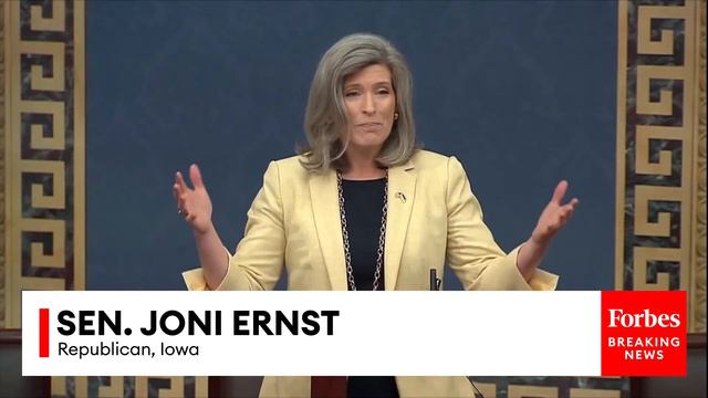 American Prosperity 'Demands Partners', Says Joni Ernst Celebrating NATO Expansion смотреть онлайн