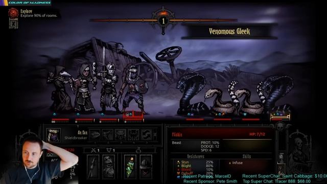 Darkest Dungeon - Color of Madness - Week 7 - BAD SLUMBER PARTY