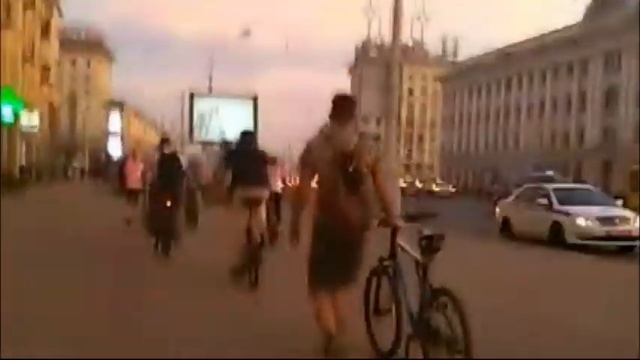 Минск. Велопробег солидарности