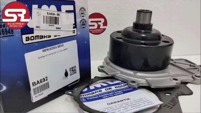 Bomba De Agua Vmg Mercedes Benz Sprinter 411 415 515 2.2 Cdi (BA692) смотреть онлайн