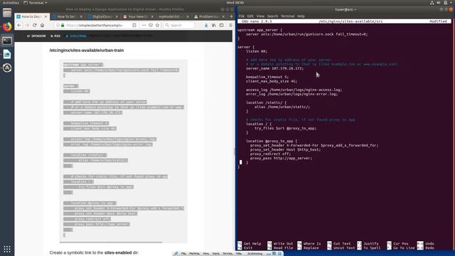 Part3 2 djangorestframework; digital ocean;NginX,Gunicorn смотреть онлайн