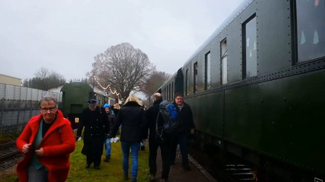 Eisenbahnmuseum Minden: Taking a trip on a 1930s built train between Bohmte and Preußisch Oldendorf смотреть онлайн