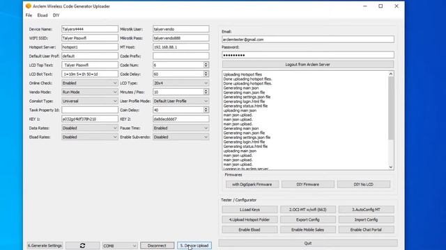 Arclem Wifi on Wemos D1 Pro mini 16Mb смотреть онлайн