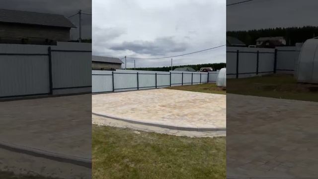 укладка брусчатки