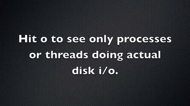 Linux Monitor Disk Activity With iotop Command смотреть онлайн