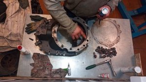 как перебрать задний редуктор МАЗ. часть-3.