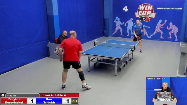 10:00 Деревинский Дмитрий 0-3 Тридух Игорь стол 4 ЮГ-1 21.05.22 смотреть онлайн