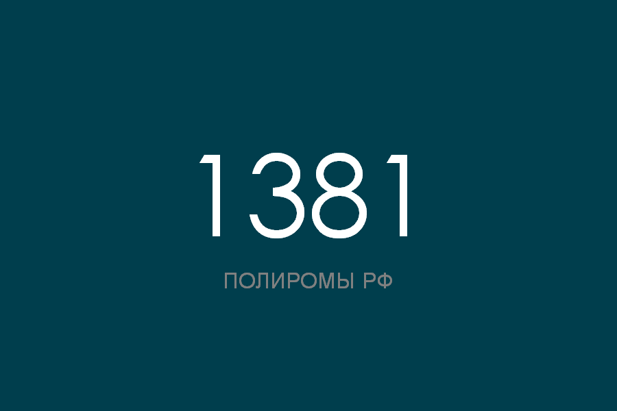 ПОЛИРОМ номер 1381 смотреть онлайн