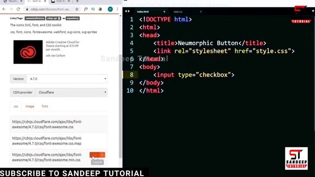 Neumorphism | Neumorphism UI Button | Pure CSS Tutorial #neumorphism #html #css смотреть онлайн