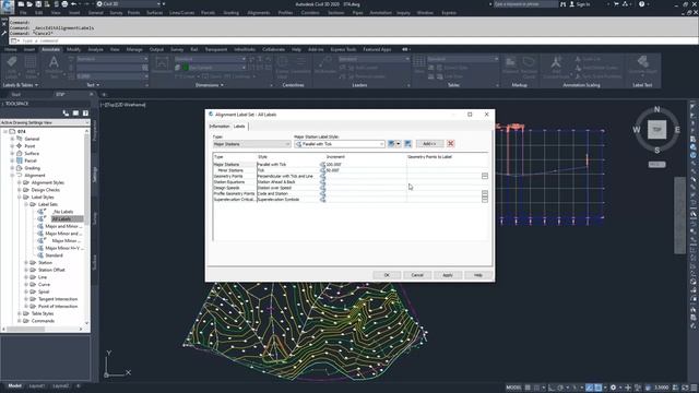How to Align profile labels of Alignments and Profiles in AutoCAD Autodesk смотреть онлайн