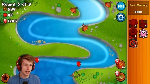 The MOST POWERFUL Tower in Bloons Monkey City! (Dartling Gun is amazing) смотреть онлайн