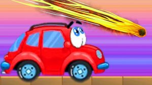 Игра про машинку Вилли игровое видео про красную машинку Wheelie веселое видео для для детей