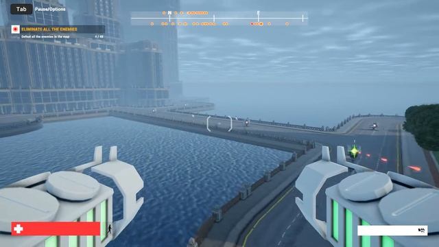 TerminalPoint - Solo-developed Sci-Fi Shooter, combat flight action game. Unity3d 2020. смотреть онлайн