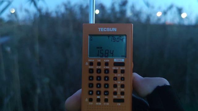 1584 кгц. Радио "Чистая волна". Прием на телескоп смотреть онлайн