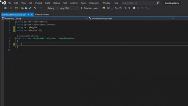 Save/Load Data using Json File(Json Serialization/Deserialization) in Unity Game Engine