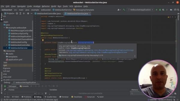 Creating a Multi Service Spring WebSocket with Active MQ Message Broker