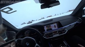4k POV 400 HP BMW X5 M50d G05 EXTREME SNOW OFF ROAD conditions. IMPRESSIVE "CREATE WAY" off roader