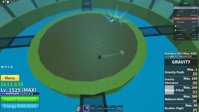 Gravity + Death step Bounty Hunting (Blox fruits) - [Roblox] смотреть онлайн