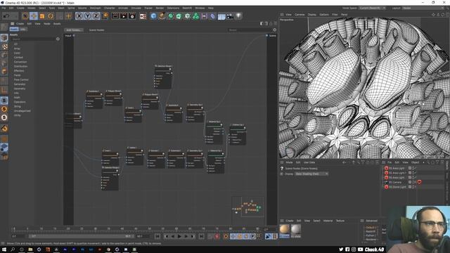 Cinema 4D R23 - Scene Nodes 101 - NODOS por todos lados! смотреть онлайн
