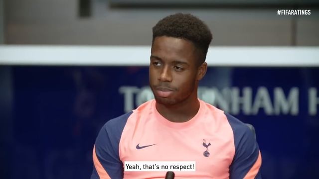 Футболисты ТОТТЕНХЭМА угадывают свои рейтинги в FIFA 21 | #FIFARatings в русской озвучке