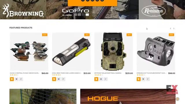 BigHunt - Hunting Gear and Supplies Magento Theme TMT Anderson Conner смотреть онлайн