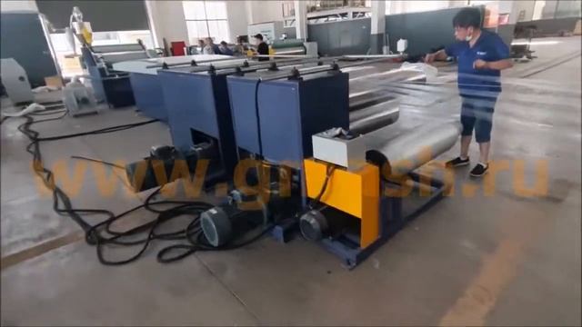 Экструдер SJ 90 плоскощелевой для ПЭ нитей затеняющей стеки new смотреть онлайн