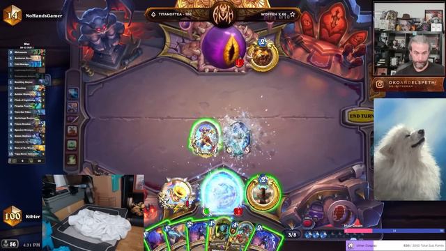 (Hearthstone) Top 100 Legend with Pile of Cards Shaman! смотреть онлайн