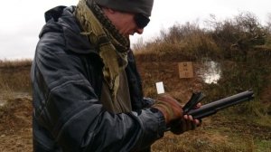 Стрельба батарейками из ружья 12 калибра. Тест на пробитие. | Russian Shooter | #15