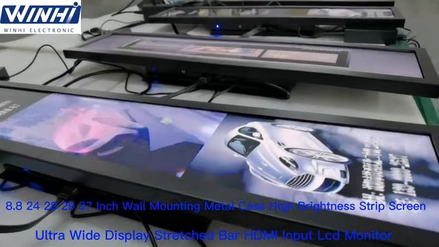 8.8 24 28 29 37 In Ultra Wide Display Stretched Bar LCD Monitor смотреть онлайн