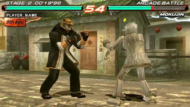 KING VS MOKUJIN TEKKEN 6 смотреть онлайн