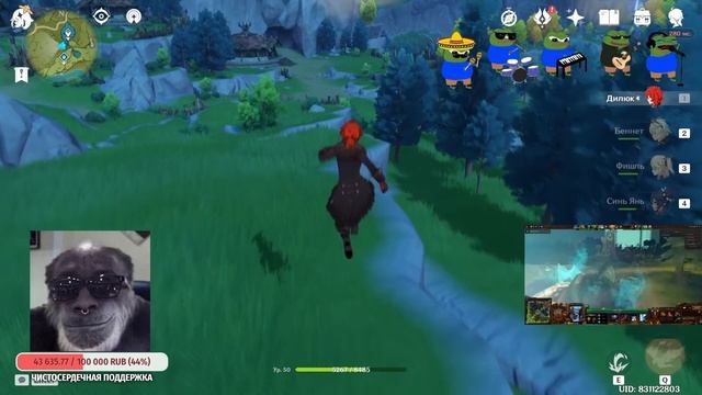 Gl1n будет роллить Казуху | Наденет костюм горничной!? смотреть онлайн