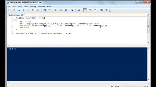 Powershell: Parse Date Out of File Name смотреть онлайн