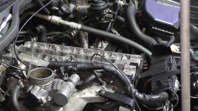 Замена прокладки Г.Б.Ц. Опель омега 2.0 X20XEV. смотреть онлайн