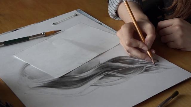 Рисую портрет девушки в карандаше смотреть онлайн