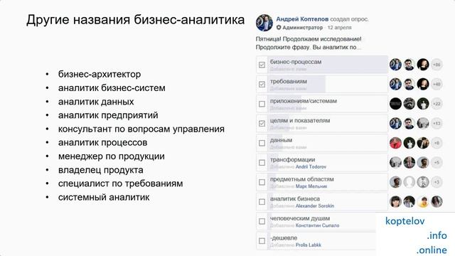 Вебинар. Компетенции бизнес-аналитика. Классификация. Управление. Проверка..mp4 смотреть онлайн