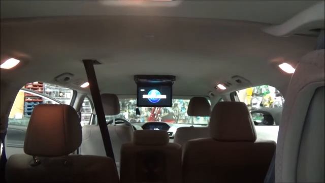 13.3" Roof Mount DVD Honda Odyssey 2017 | Flip down Multimedia смотреть онлайн