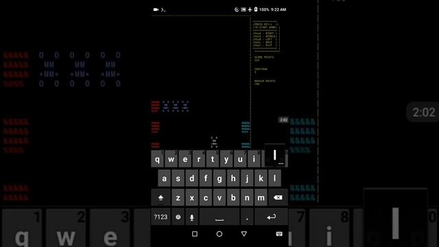 AsciiRevo Brick Game Clone (Rally Racing) Developed On Termux Android With Python Ncurses смотреть онлайн
