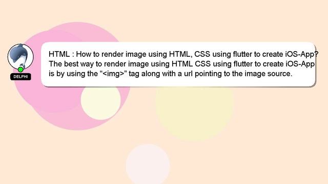 HTML : How to render image using HTML, CSS using flutter to create iOS-App? смотреть онлайн