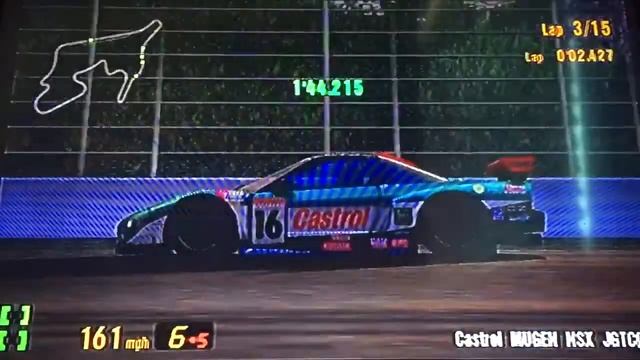 Gran Turismo 3 A-Spec Castrol Mugen NSX JGTC, GT-All-Stars 23/28 смотреть онлайн