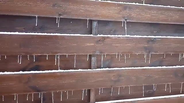 После ледяного дождя мороз -6с