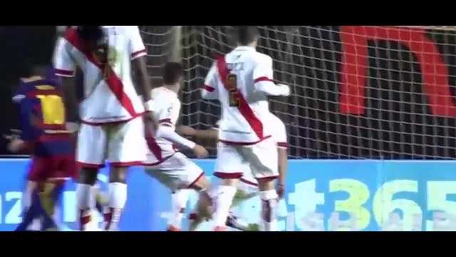 Rayo Vallecano 1-5 FC Barcelona (Liga BBVA 2015/2016) смотреть онлайн