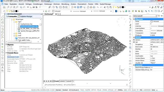DGM mit BricsCAD und Spatial Manager смотреть онлайн
