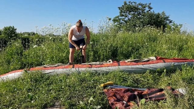 Байдарка Щука. Сборка за 9 минут. смотреть онлайн