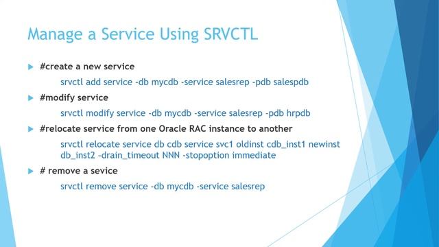 Oracle Database 18c Administration Manage PDB Service Names смотреть онлайн
