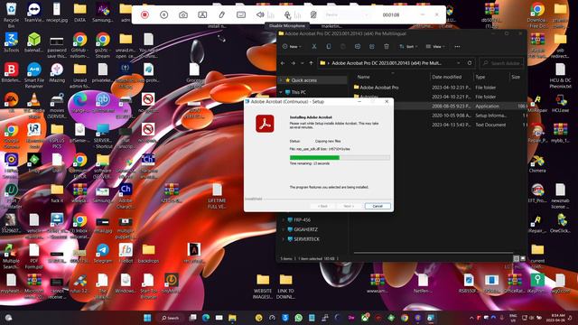 Adobe Acrobat Pro DC INSTALLATION VIDEO смотреть онлайн