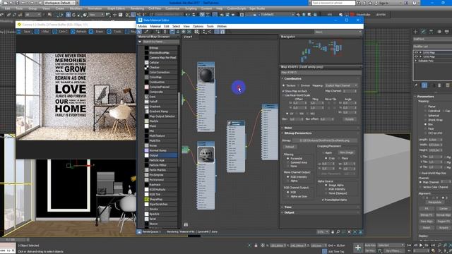 Текст на стене в Corona Renderer | 3Ds Max | Уроки для начинающих создание материала смотреть онлайн