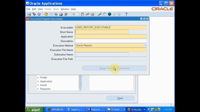 ORACLE APPS REPORT REGISTRATION PARAMETERS смотреть онлайн