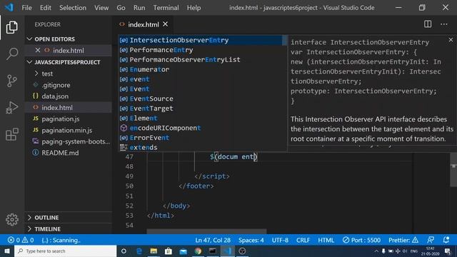 Build a Javascript Random User Generator With Pagination Using Random User API Full Project смотреть онлайн